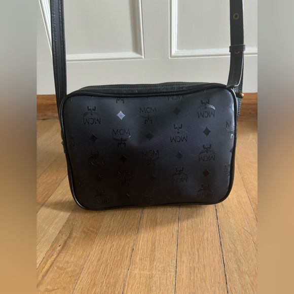 MCM Monogram Women's Black Crossbody Bag - Picture 2 of 9